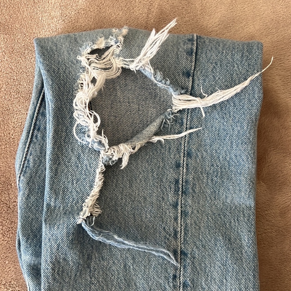 Levi wedgie straight W25 L 26 original price $98 - Picture 6 of 6
